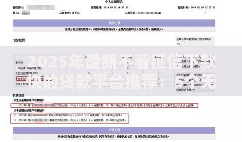 2025年最新不看征信下款快的贷款平台推荐：5个无视黑白秒到账热门口子