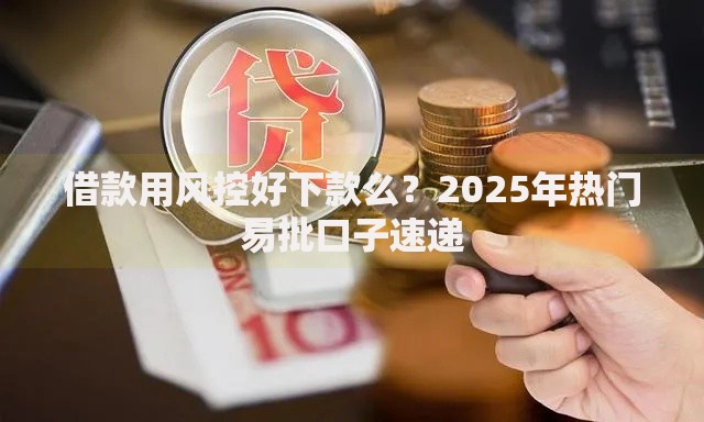 借款用风控好下款么？2025年热门易批口子速递