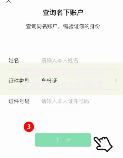 借钱微信非实名怎么办理 2025 年黑户秒到账免审核新平台 借钱微信非实名怎么办理 2025 年黑户秒到账免审核新平台