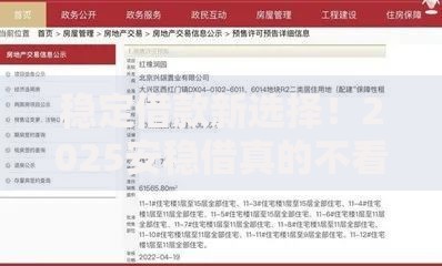 稳定借款新选择！2025安稳借真的不看征信必过审核