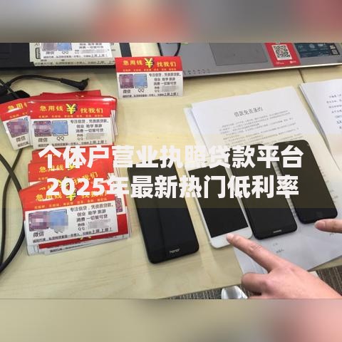 个体户营业执照贷款平台2025年最新热门低利率产品