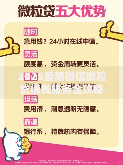 2025最新微信微粒贷借钱服务全攻略:额度利率优惠尽在这里 2025最新微信微粒贷借钱服务全攻略:额度利率优惠尽在这里