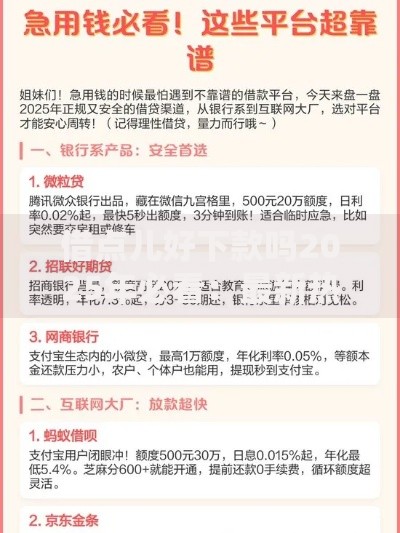 借点儿好下款吗2025年必看:最新热门平台轻松下款攻略 借点儿好下款吗2025年必看:最新热门平台轻松下款攻略
