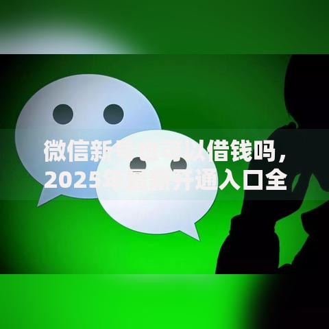 微信新号也可以借钱吗,2025年最新开通入口全攻略 微信新号也可以借钱吗,2025年最新开通入口全攻略