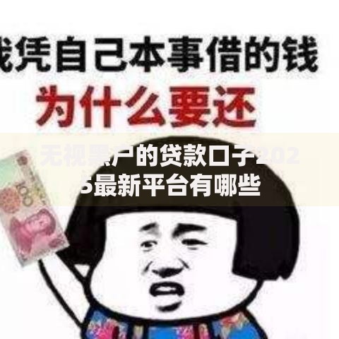 无视黑户的贷款口子2025最新平台有哪些 无视黑户的贷款口子2025最新平台有哪些