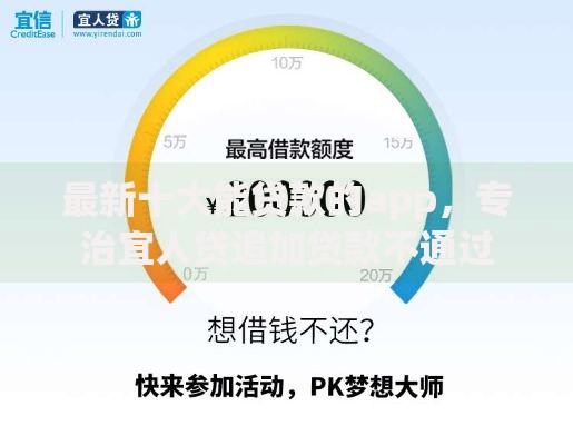 最新十大能贷款的app,专治宜人贷追加贷款不通过 最新十大能贷款的app,专治宜人贷追加贷款不通过