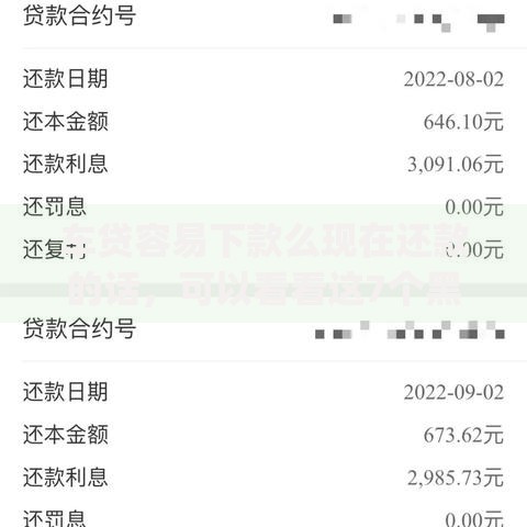 车贷容易下款么现在还款的话，可以看看这7个黑口子必下款app2023
