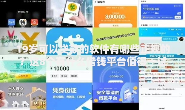 19岁可以贷款的软件有哪些正规的?这8个有什么借钱平台值得一试 19岁可以贷款的软件有哪些正规的?这8个有什么借钱平台值得一试