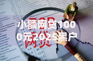 小额网贷1000元2025黑户网贷必下款的平台，哪个平台借钱最容易通过的6个平台介绍