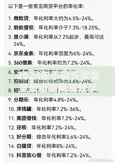 2026年小额贷款哪里最可靠网友分享的7个哪些借钱平台靠谱我觉得不错! 2026年小额贷款哪里最可靠网友分享的7个哪些借钱平台靠谱我觉得不错!